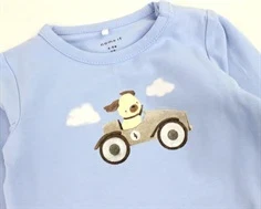 Name It chambray blue hundeprint body